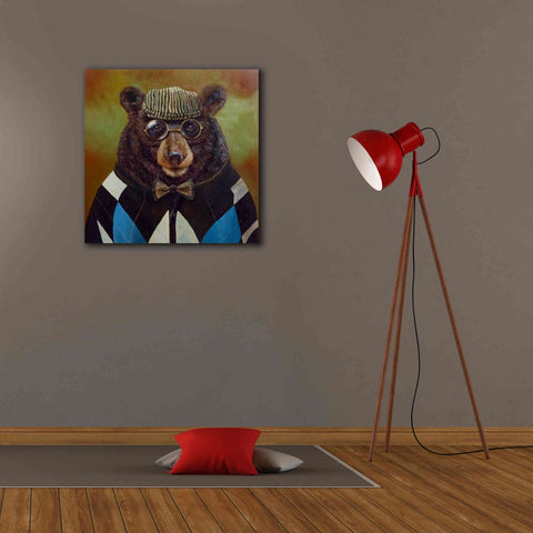 Image of 'Papa Bear' by Lucia Heffernan, Canvas Wall Art,26x26