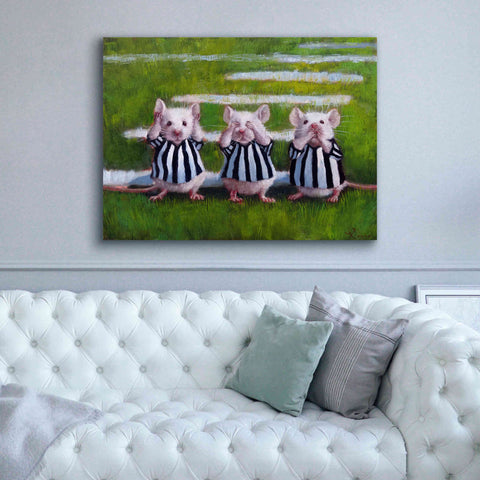 Image of 'Three Blind Mice' by Lucia Heffernan, Canvas Wall Art,54x40