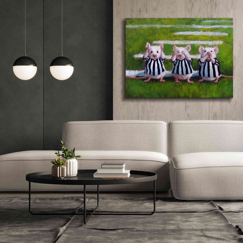 Image of 'Three Blind Mice' by Lucia Heffernan, Canvas Wall Art,54x40