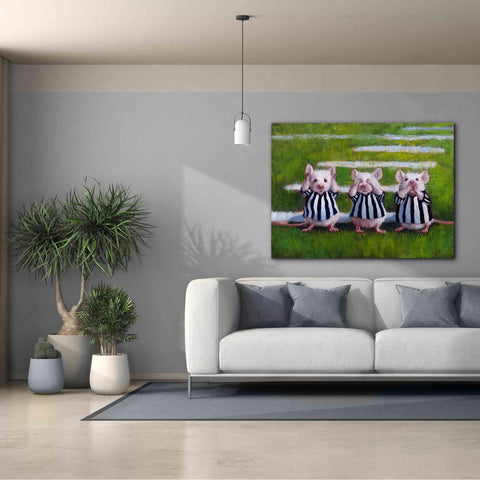 Image of 'Three Blind Mice' by Lucia Heffernan, Canvas Wall Art,54x40