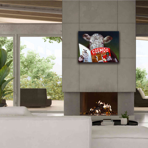 Image of 'Cow Tips' by Lucia Heffernan, Canvas Wall Art,34x26