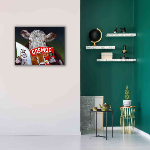 Image of 'Cow Tips' by Lucia Heffernan, Canvas Wall Art,34x26