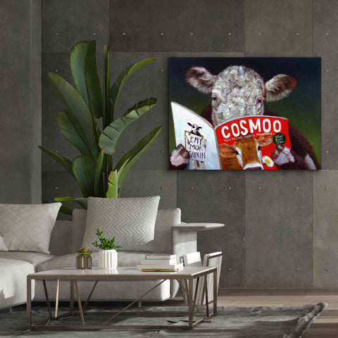 Image of 'Cow Tips' by Lucia Heffernan, Canvas Wall Art,54x40
