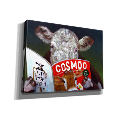 Image of 'Cow Tips' by Lucia Heffernan, Canvas Wall Art