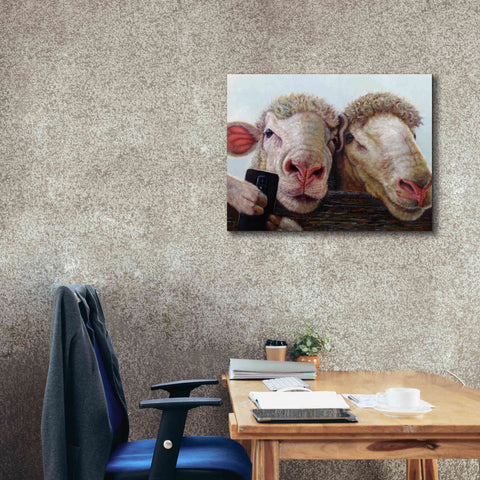 Image of 'Selfie' by Lucia Heffernan, Canvas Wall Art,34x26