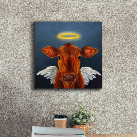 Image of 'Holy Cow' by Lucia Heffernan, Canvas Wall Art,18x18