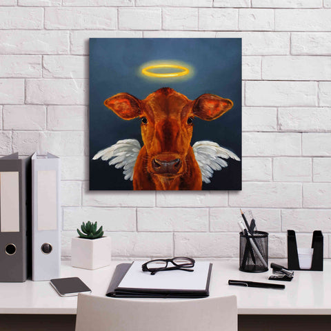 Image of 'Holy Cow' by Lucia Heffernan, Canvas Wall Art,18x18