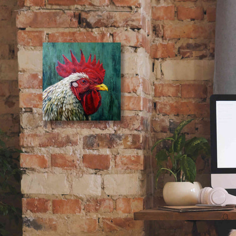 Image of 'Big Red' by Lucia Heffernan, Canvas Wall Art,12x12