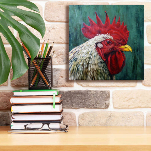 Image of 'Big Red' by Lucia Heffernan, Canvas Wall Art,12x12