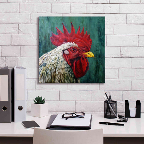 Image of 'Big Red' by Lucia Heffernan, Canvas Wall Art,18x18