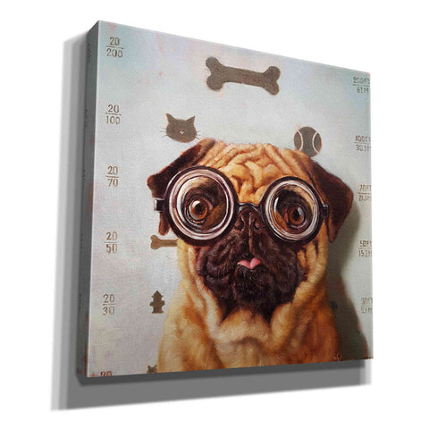Image of 'Canine Eye Exam' by Lucia Heffernan, Canvas Wall Art