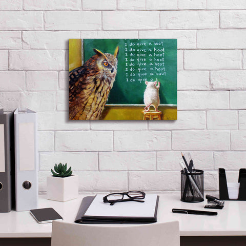 Image of 'Class Clown' by Lucia Heffernan, Canvas Wall Art,16x12