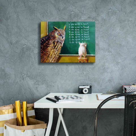 Image of 'Class Clown' by Lucia Heffernan, Canvas Wall Art,16x12