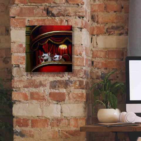 Image of 'Die Fledermaus' by Lucia Heffernan, Canvas Wall Art,12x12