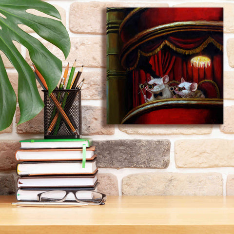 Image of 'Die Fledermaus' by Lucia Heffernan, Canvas Wall Art,12x12