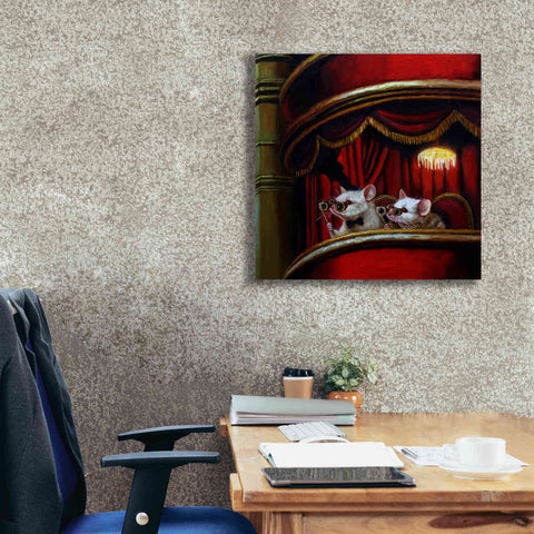 Image of 'Die Fledermaus' by Lucia Heffernan, Canvas Wall Art,26x26