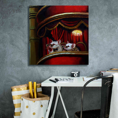 Image of 'Die Fledermaus' by Lucia Heffernan, Canvas Wall Art,26x26