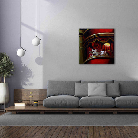 Image of 'Die Fledermaus' by Lucia Heffernan, Canvas Wall Art,37x37