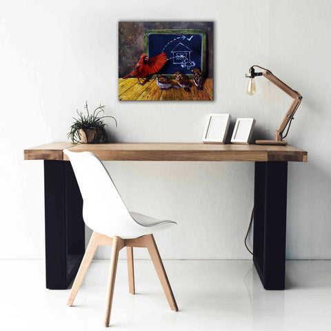 Image of 'Flight School' by Lucia Heffernan, Canvas Wall Art,24x20