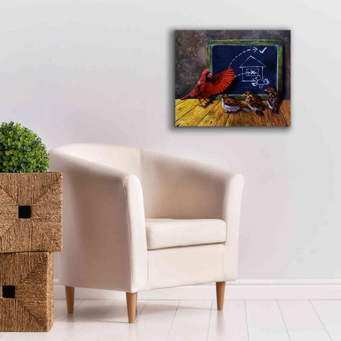 Image of 'Flight School' by Lucia Heffernan, Canvas Wall Art,24x20