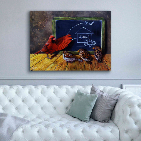 Image of 'Flight School' by Lucia Heffernan, Canvas Wall Art,54x40