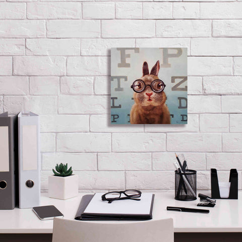 Image of 'Four Eyes' by Lucia Heffernan, Canvas Wall Art,12x12