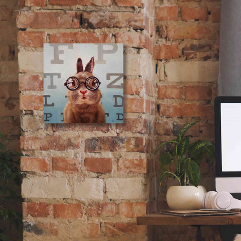 Image of 'Four Eyes' by Lucia Heffernan, Canvas Wall Art,12x12