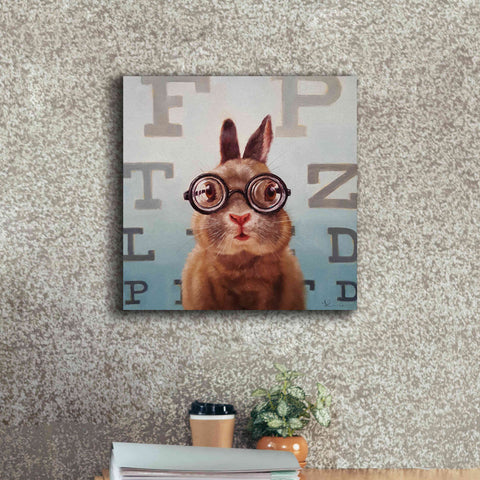 Image of 'Four Eyes' by Lucia Heffernan, Canvas Wall Art,18x18