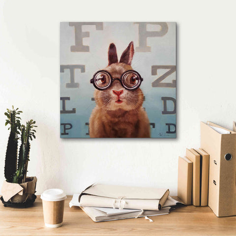 Image of 'Four Eyes' by Lucia Heffernan, Canvas Wall Art,18x18