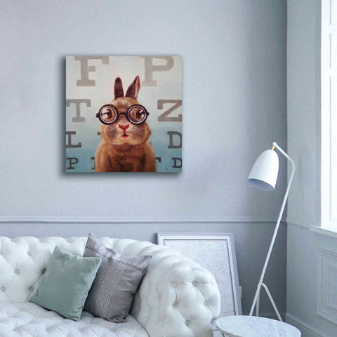 Image of 'Four Eyes' by Lucia Heffernan, Canvas Wall Art,37x37