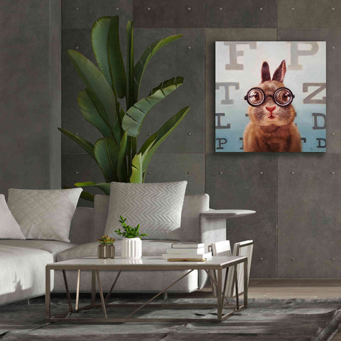 Image of 'Four Eyes' by Lucia Heffernan, Canvas Wall Art,37x37