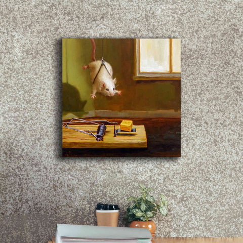 Image of 'Mission Impossible' by Lucia Heffernan, Canvas Wall Art,18x18