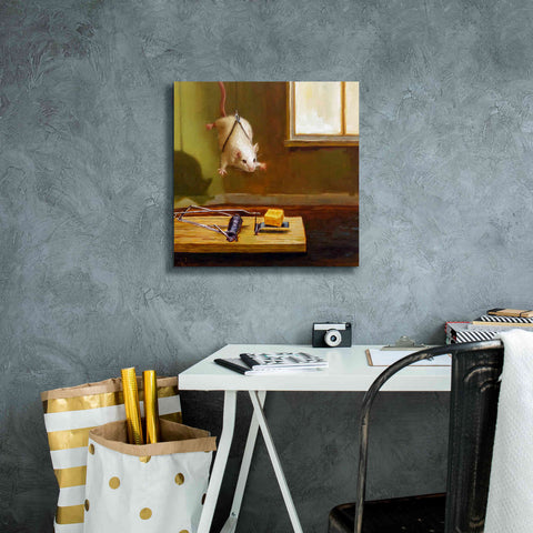 Image of 'Mission Impossible' by Lucia Heffernan, Canvas Wall Art,18x18