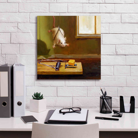 Image of 'Mission Impossible' by Lucia Heffernan, Canvas Wall Art,18x18