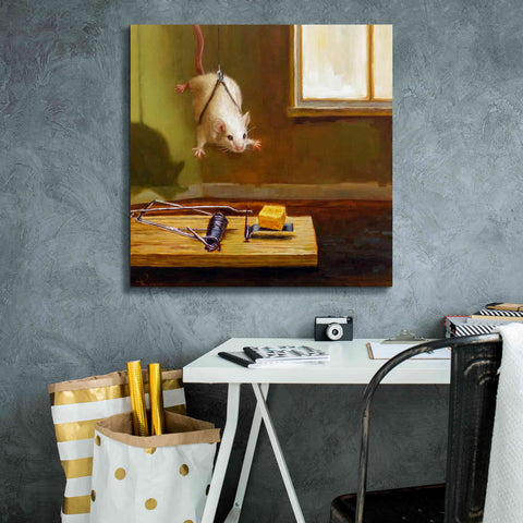 Image of 'Mission Impossible' by Lucia Heffernan, Canvas Wall Art,26x26