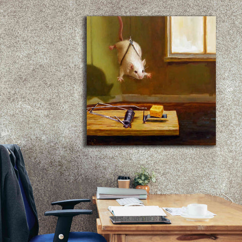 Image of 'Mission Impossible' by Lucia Heffernan, Canvas Wall Art,37x37