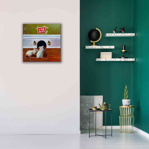 Image of 'Must See Inside' by Lucia Heffernan, Canvas Wall Art,26x26