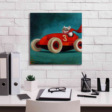 Image of 'Speed Racer' by Lucia Heffernan, Canvas Wall Art,18x18