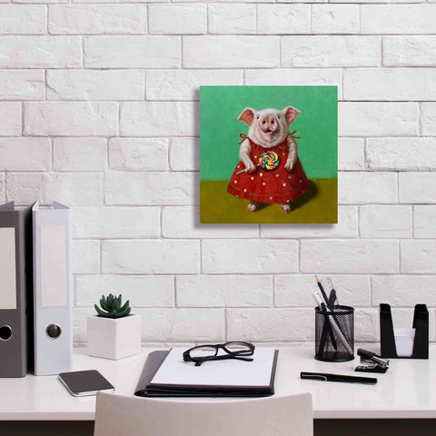 Image of 'Sticky' by Lucia Heffernan, Canvas Wall Art,12x12