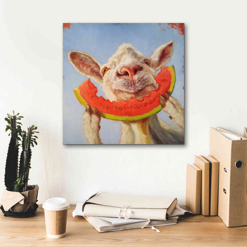 Image of 'Summer Treat' by Lucia Heffernan, Canvas Wall Art,18x18