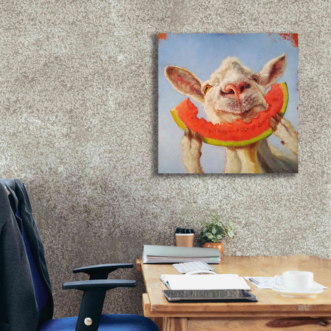 Image of 'Summer Treat' by Lucia Heffernan, Canvas Wall Art,26x26