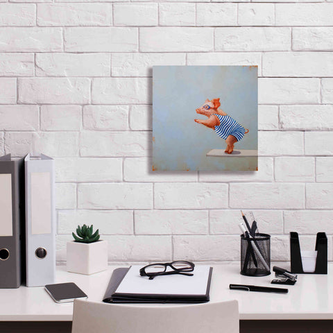 Image of 'The Plunge' by Lucia Heffernan, Canvas Wall Art,12x12