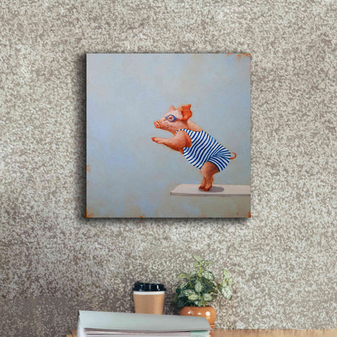 Image of 'The Plunge' by Lucia Heffernan, Canvas Wall Art,18x18
