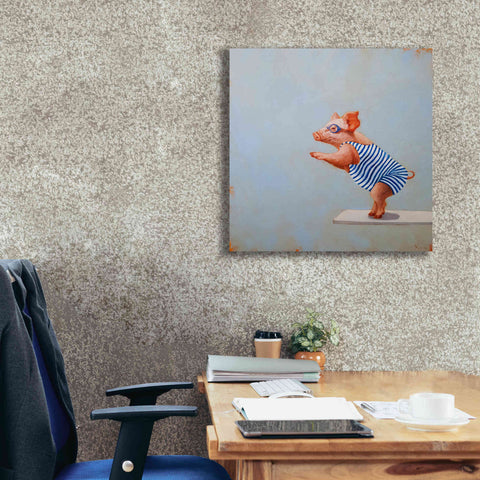 Image of 'The Plunge' by Lucia Heffernan, Canvas Wall Art,26x26