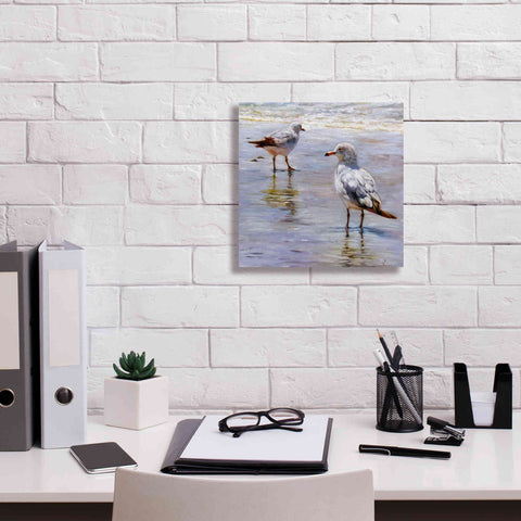 Image of 'Waders' by Lucia Heffernan, Canvas Wall Art,12x12