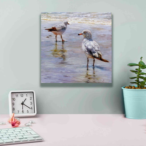 Image of 'Waders' by Lucia Heffernan, Canvas Wall Art,12x12