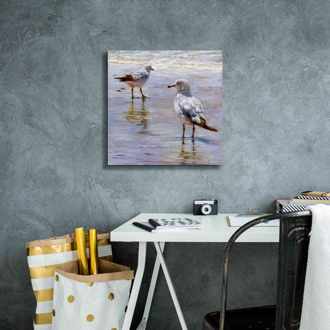 Image of 'Waders' by Lucia Heffernan, Canvas Wall Art,18x18