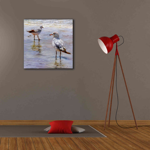 Image of 'Waders' by Lucia Heffernan, Canvas Wall Art,26x26