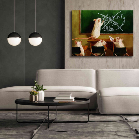 Image of 'When the Cat Is Away' by Lucia Heffernan, Canvas Wall Art,54x40