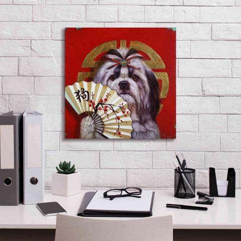 Image of 'Eternal Companion' by Lucia Heffernan, Canvas Wall Art,18x18